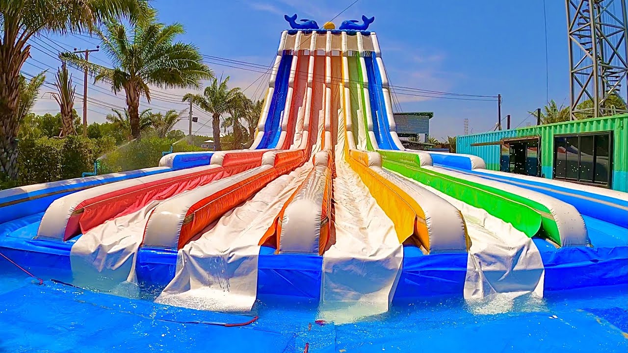 Pantai Norasingh Water Park - Rainbow Water Slide