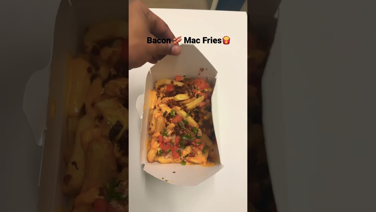 Bacon Mac Fries 😋 Sticky's