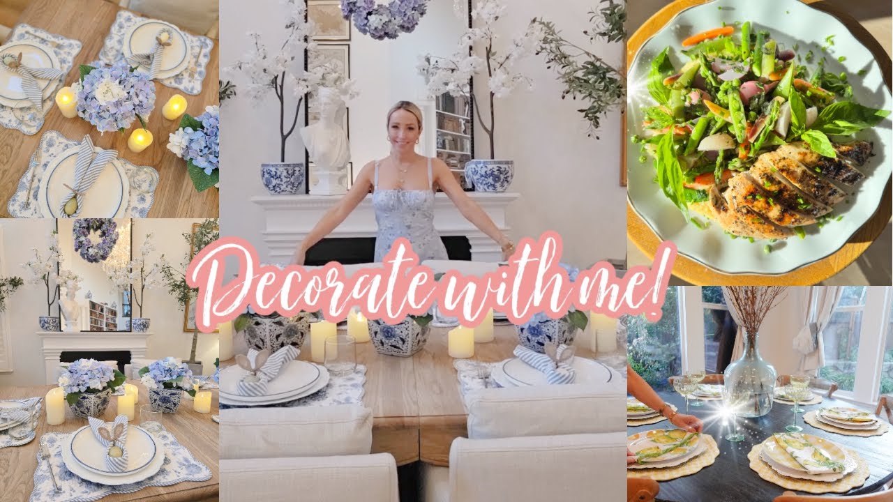 💐 2025 SPRING DECORATING // NEW DINING ROOM DECOR // SPRING VEGETABLE RAGOUT