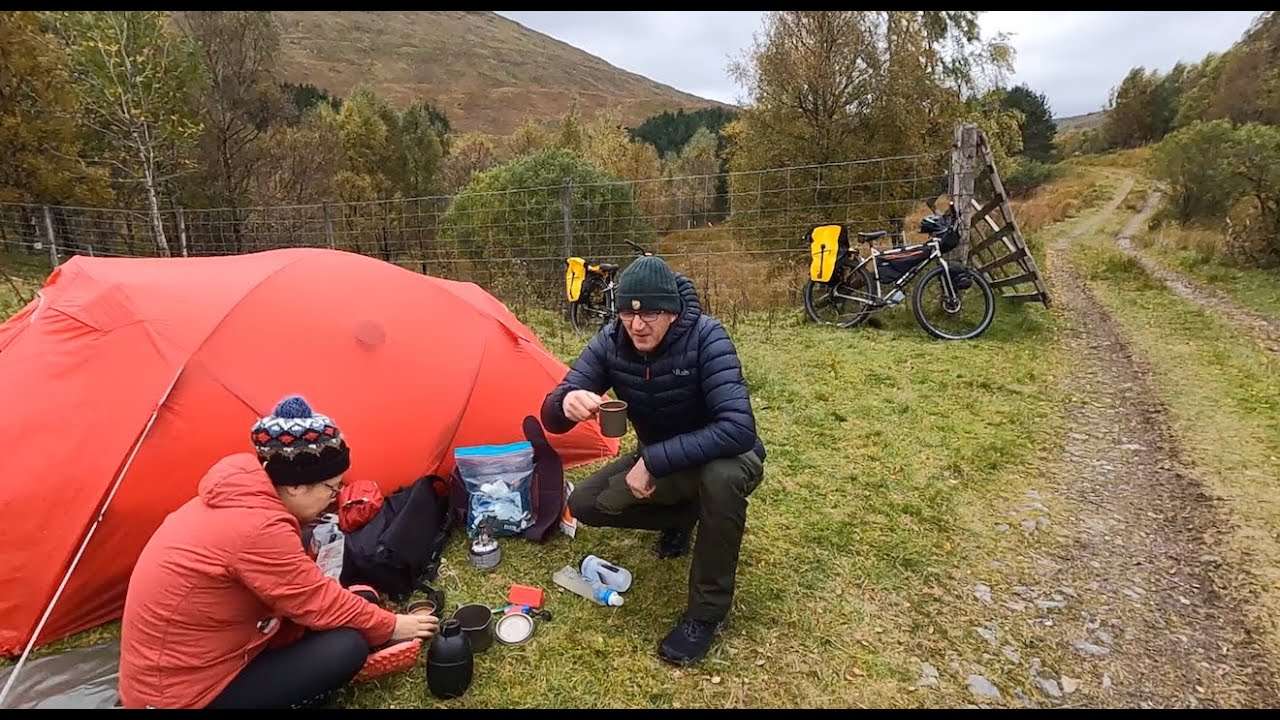 2023-13 | Bike Tour | Glen Lochay | Glen Lyon | Loch Tay | Storm Babet