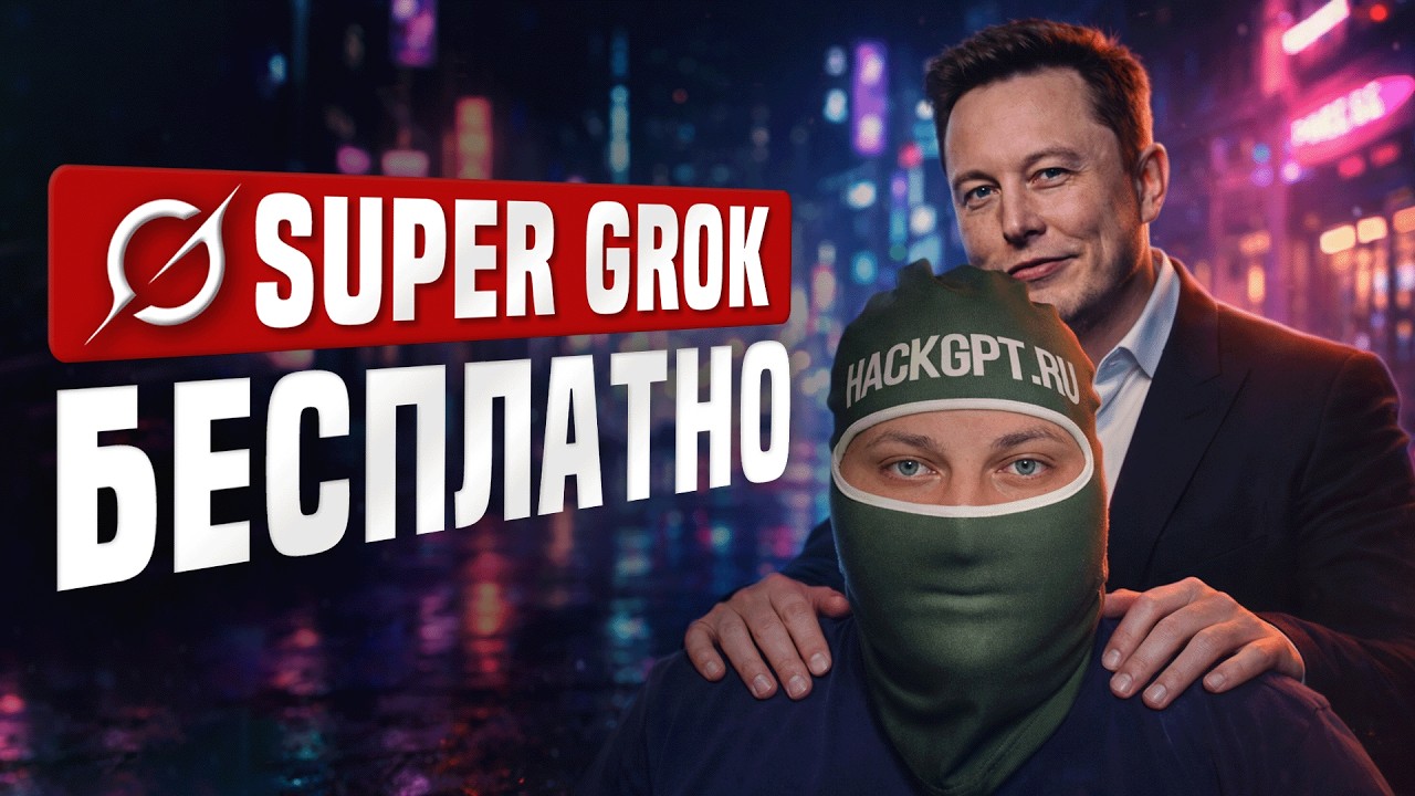 Super Grok БЕСПЛАТНАЯ ПОДПИСКА 2026!