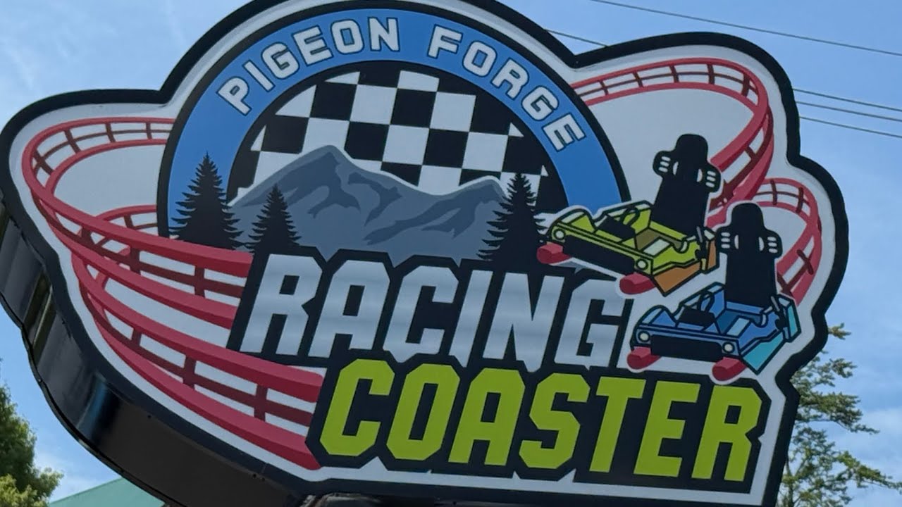 Pigeon Forge Racing Coaster On-Ride POV (Left Side) • 4K 60fps