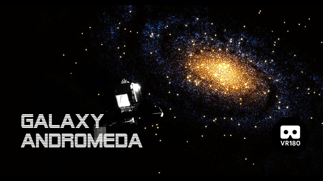 Andromeda Galaxy   180VR  3D