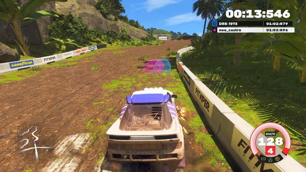 DIRT5_ TIJUCA FOREST REVERSE / RECORDE mundial /Ford RS200 🚀