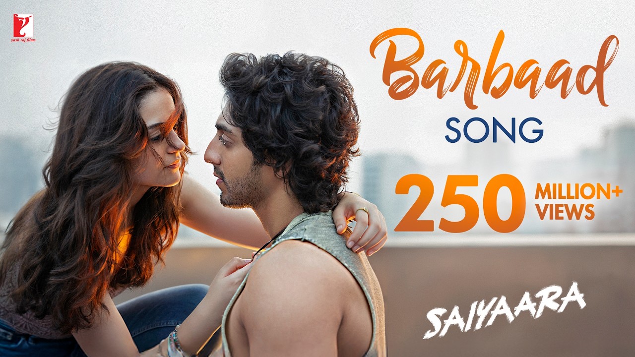 Barbaad Song | Saiyaara | Ahaan Panday, Aneet Padda | The Rish | Jubin Nautiyal