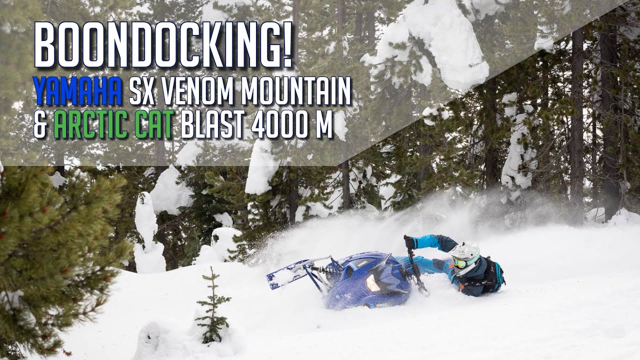 Boondocking! 2021 Yamaha SX Venom & Arctic Cat BLAST
