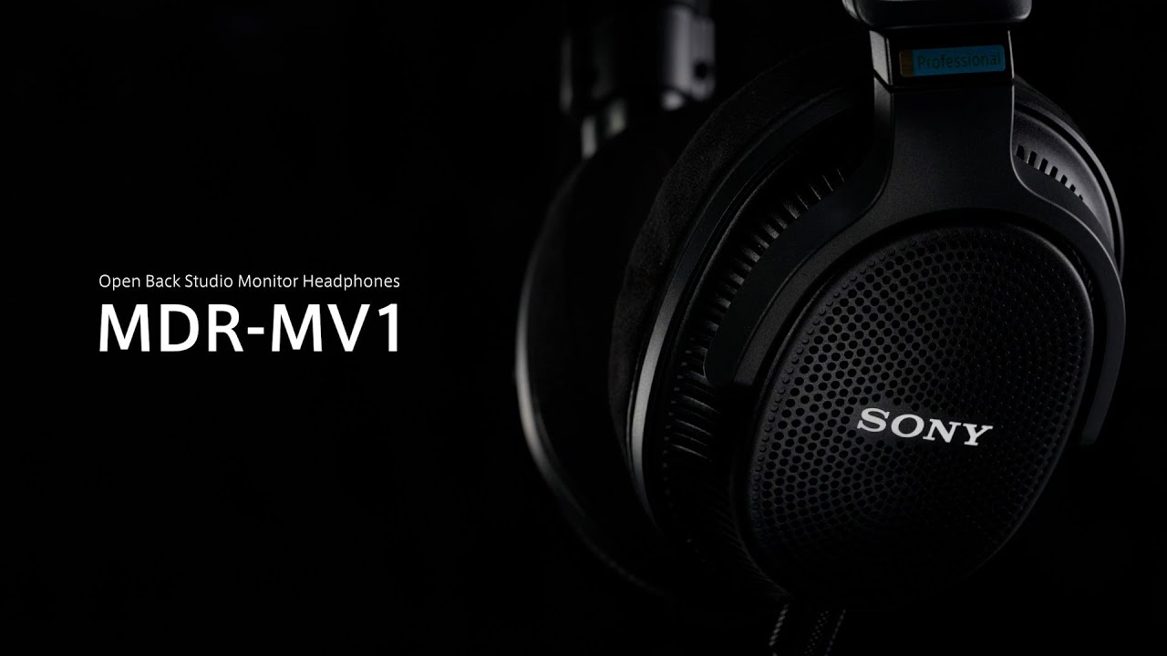 Open Back Studio Monitor Headphones「MDR-MV1」 | Sony Official