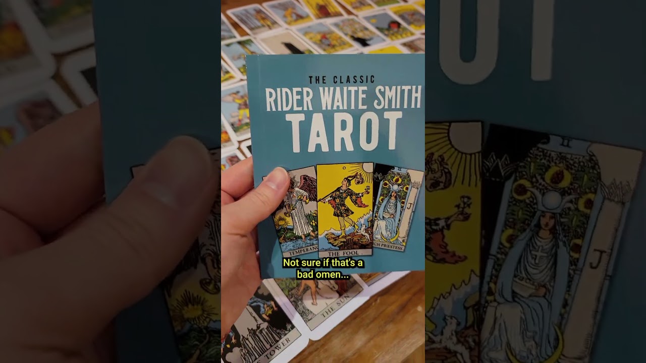 The Classic Rider Waite Smith Tarot Deck