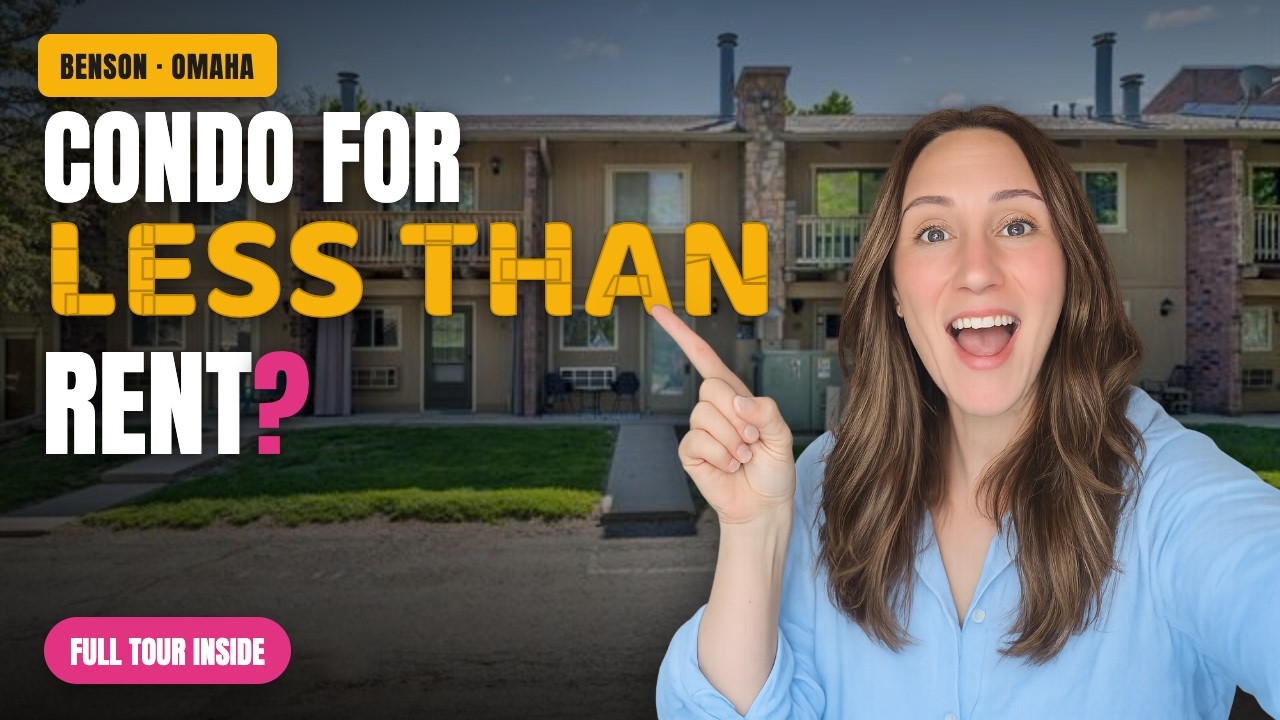 Omaha Condo Cheaper Than Rent | Benson Condo Tour