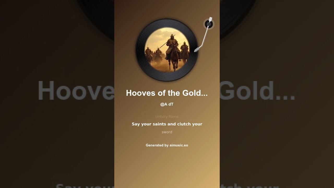 Hooves of the Golden Horde