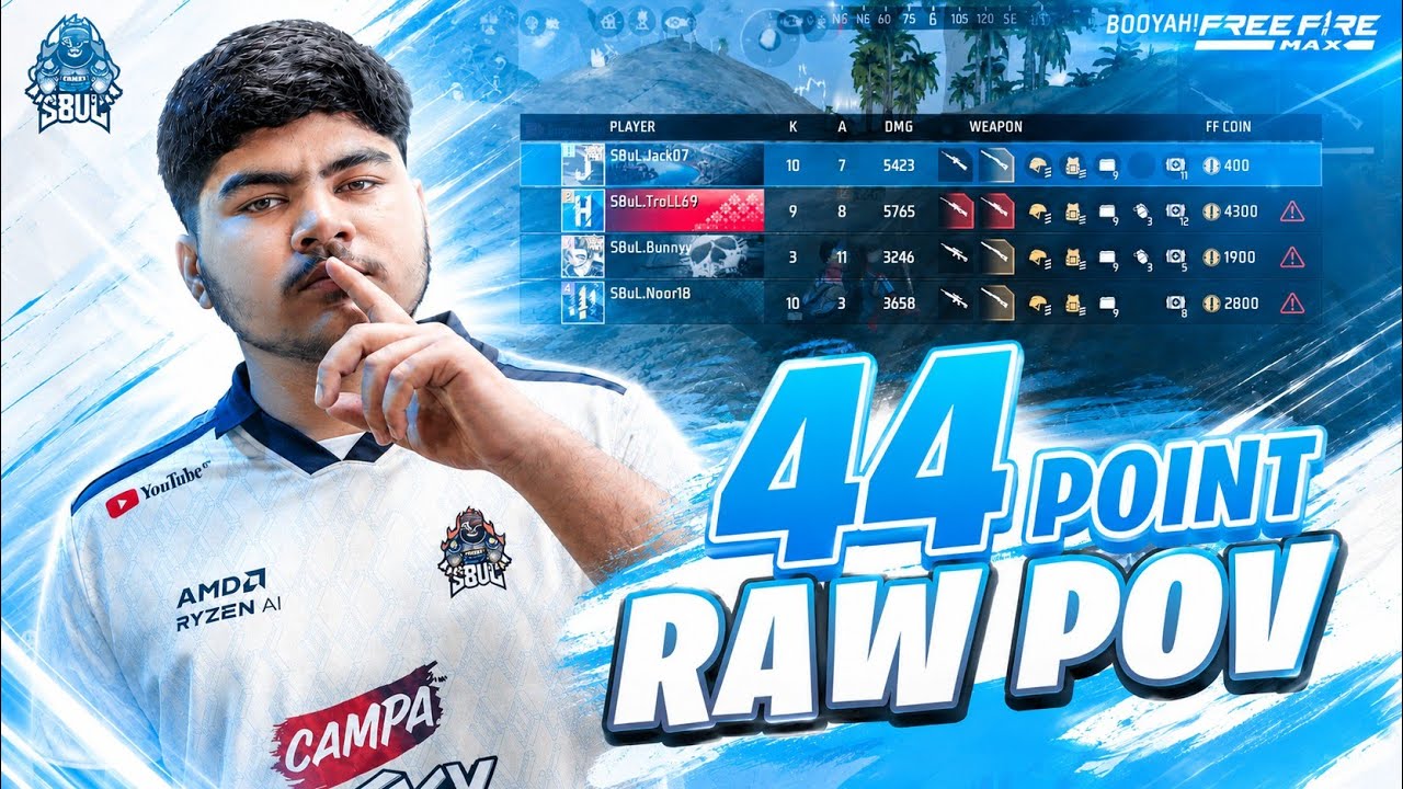 32 KILL BOOYAH 🥶 RAW POV || S8UL ESPORTS || SOLO 10 FINISHES 🚀 FT.S8ul.jack07