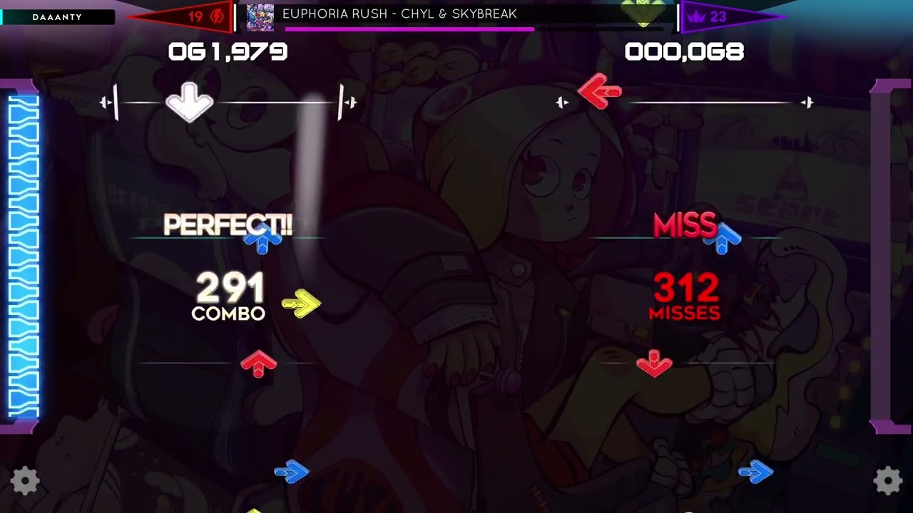 [StepManiaX] Euphoria Rush (HARD+/WILD)