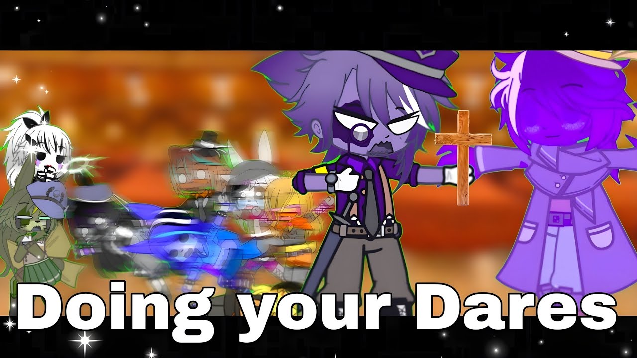 FNIA + William do your Dares.. (Night 4) || William Afton tries to survive FNIA..