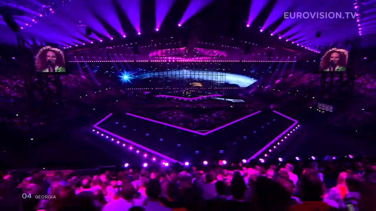 The Shin and Mariko - Three Minutes to Earth (Georgia) 2014 LIVE Eurovision Second Semi-Final