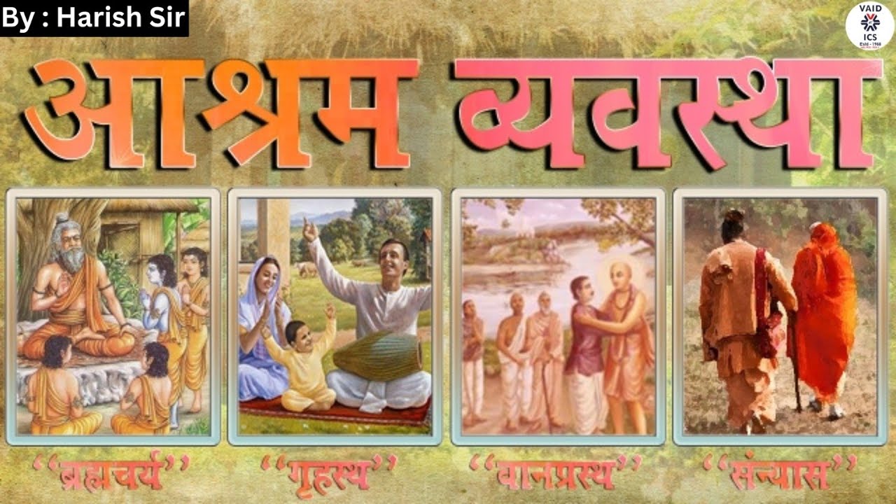 Aashram Vyavastha | Ancient History | By Harish Sir | Vaid ICS