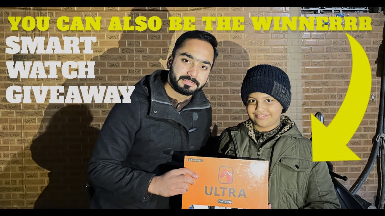 You Can Be the Next Winner! Watch Now! | Smart Watch Give Away Winner | Who is Next?