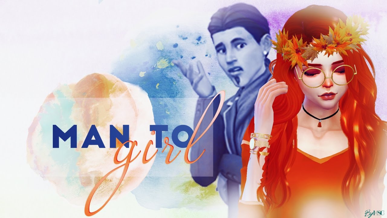 The Sims 4░Create a sim░Man to girl░