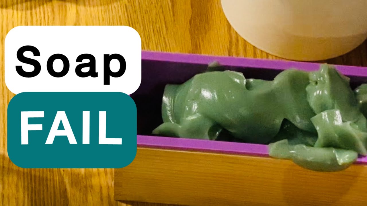 Soap fail! What an accelerating fragrance looks like