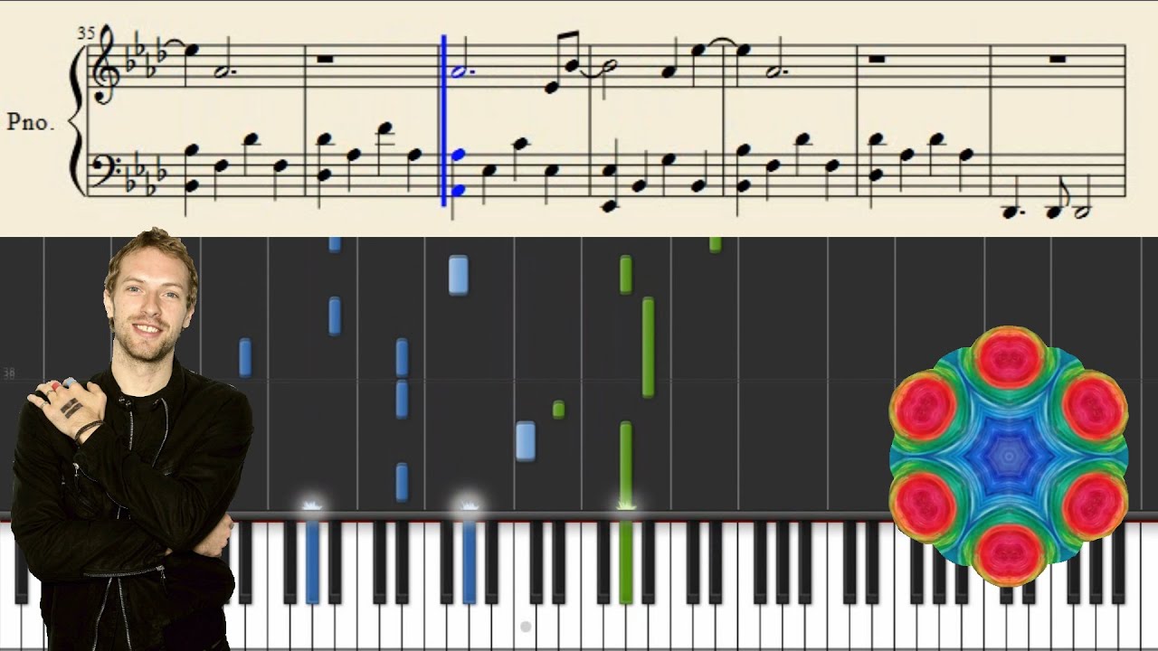 Coldplay - Up&Up - Piano Tutorial + Sheets