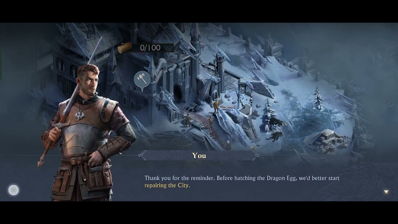 Age of frostfall (Android/Ios) Game Starting