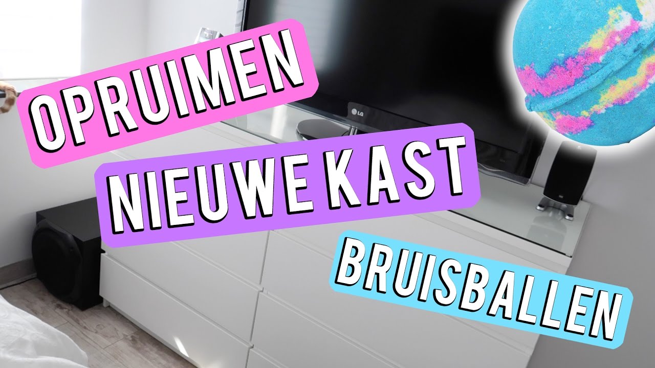 Opruimen ❤ Nieuwe ladekast slaapkamer - bruisballen, handdoeken, beddengoed | Beautygloss