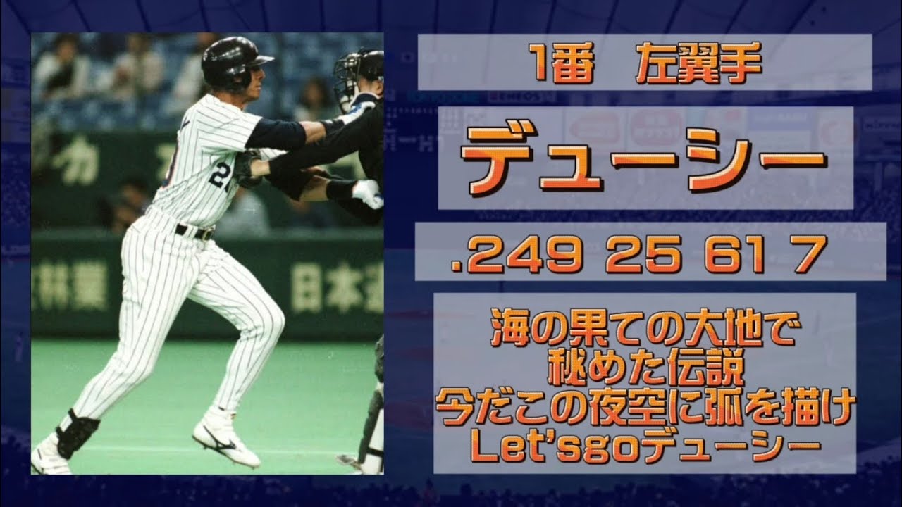 【応援歌】日本ハムファイターズ1995年1-9