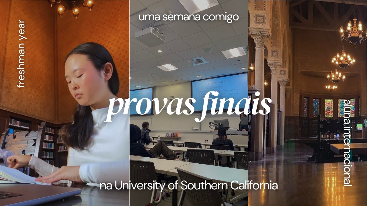 minha primeira semana de provas finais na USC | estudos, bibliotecas, academia e auto-cuidado ✨