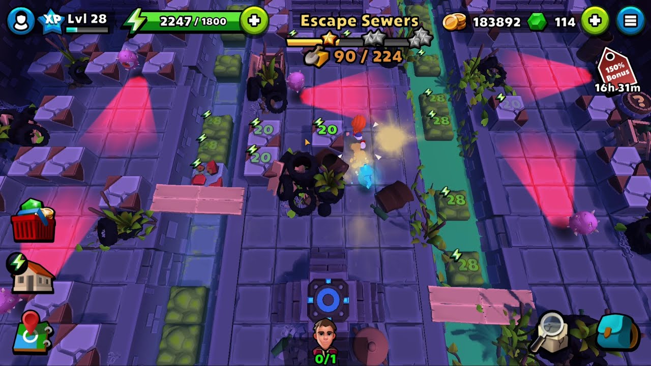 Escape Sewers | Magic in the Air - Act 3 #7 | Puzzle Adventure