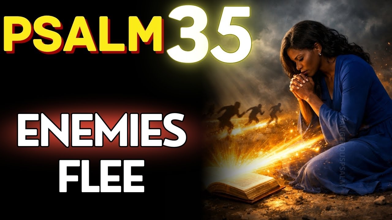 PSALM 35 + 54 + 139: Spiritual ENEMIES Will Flee After This