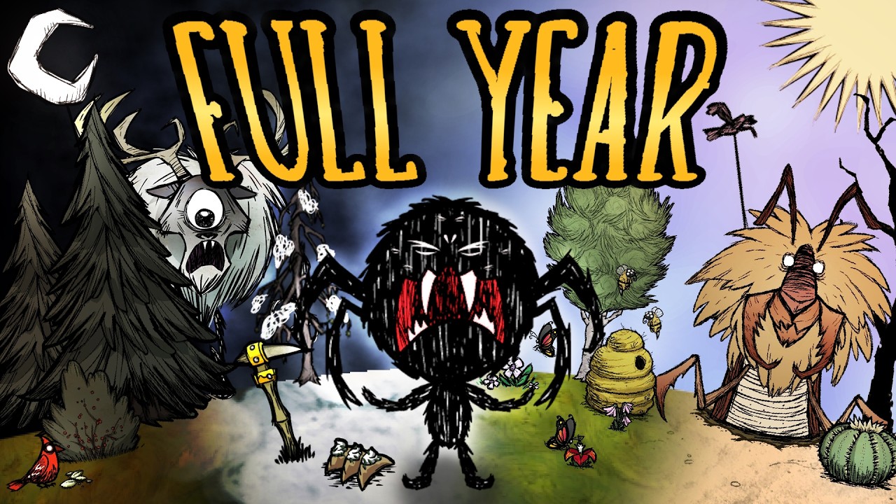 Surviving My First FULL YEAR In Don't Starve Together...