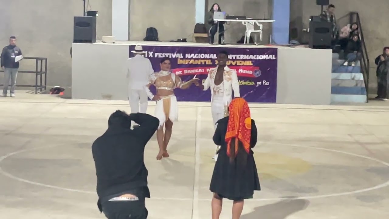 Representación de Panama en festival de danza San Francisco Putumayo 