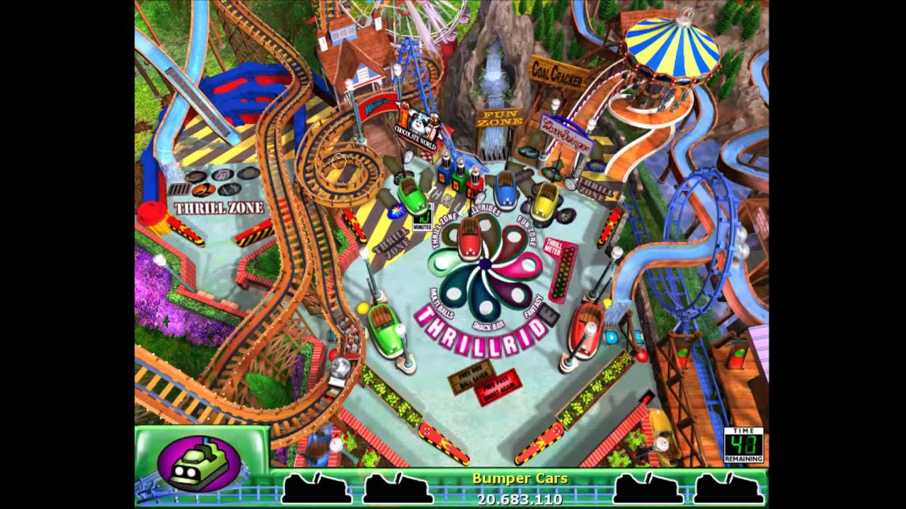 3D Ultra Thrill Ride Pinball PC Gameplay [HD]