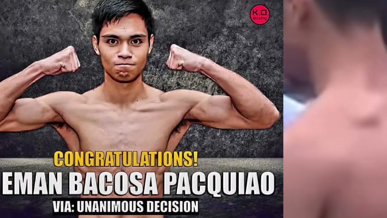  “Eman Bacosa: Ang Bagong Henerasyon ng Kamao 