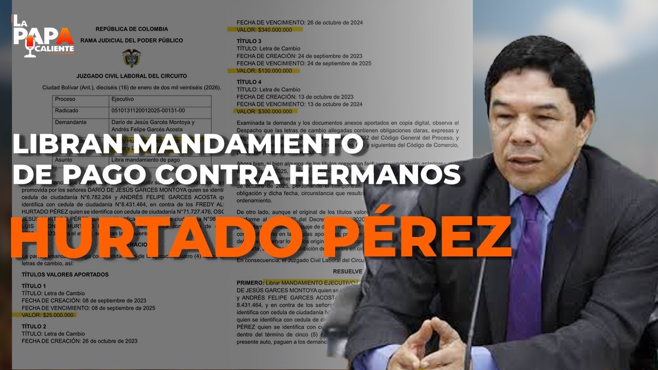 Exsecretario de Hacienda de Medellín en líos por deuda millonaria.