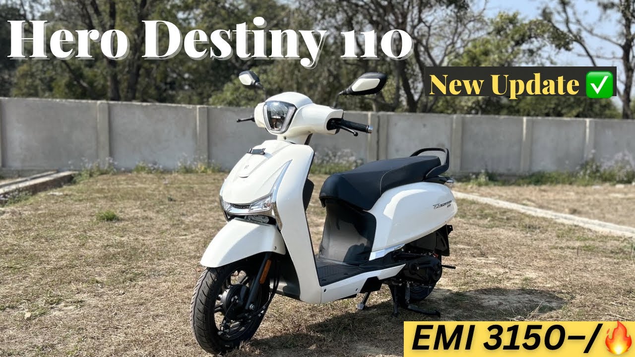 HERO DESTINY 110 | DETAILED REVIEW”👍￼ PRICE, AND EMI PLANS ✅