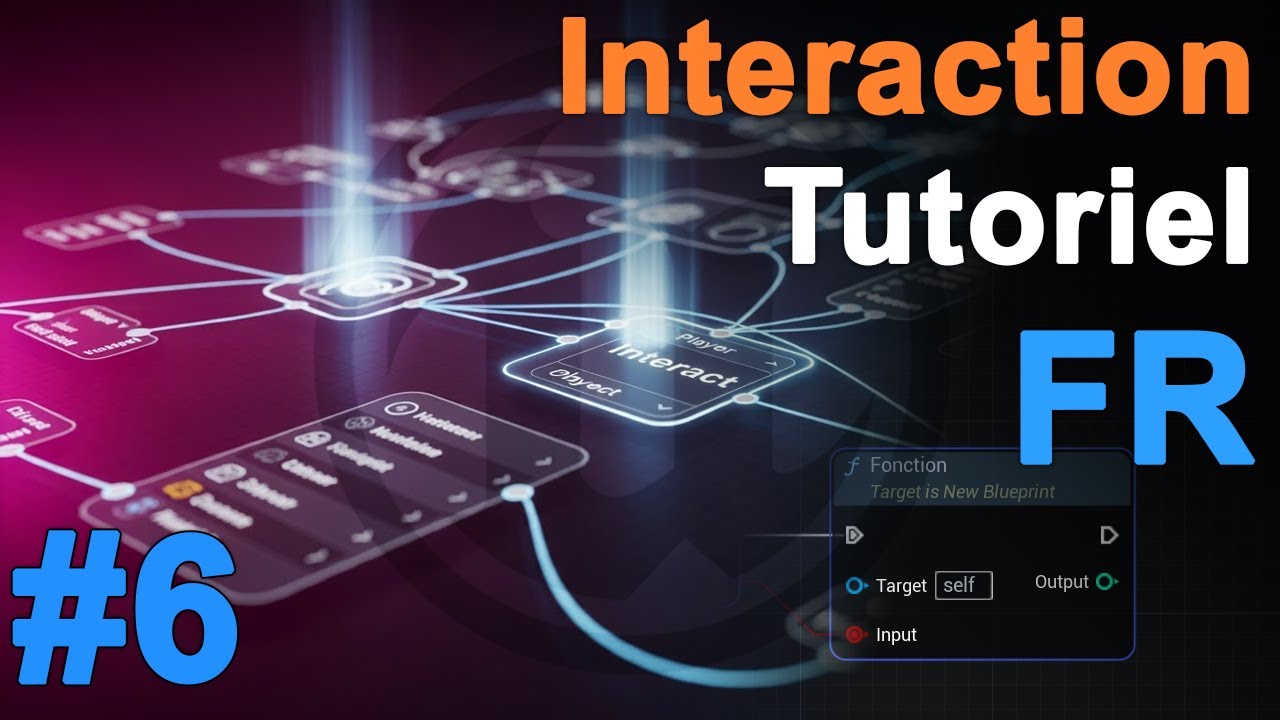 Tutoriel Blueprint Débutant - Système d'interaction - Ep6 | Unreal Engine 5 [FR]