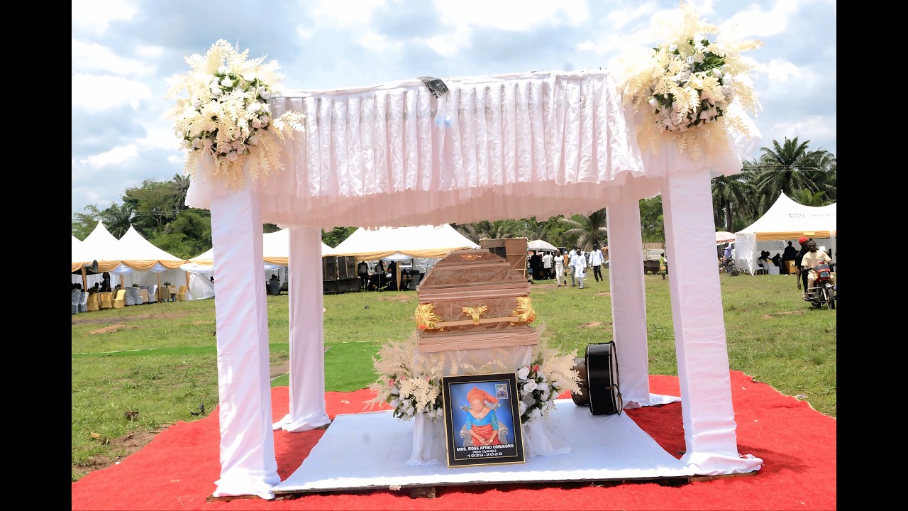 LATE MRS.  ROSE AFIGO  UMUKORO SERVICE OF SONG