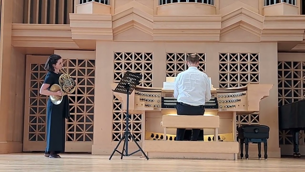 J.S.Bach: Jesus bleibet meine Freude, BWV 147 - Kateřina Javůrková lesní roh, Pavel Svoboda varhany