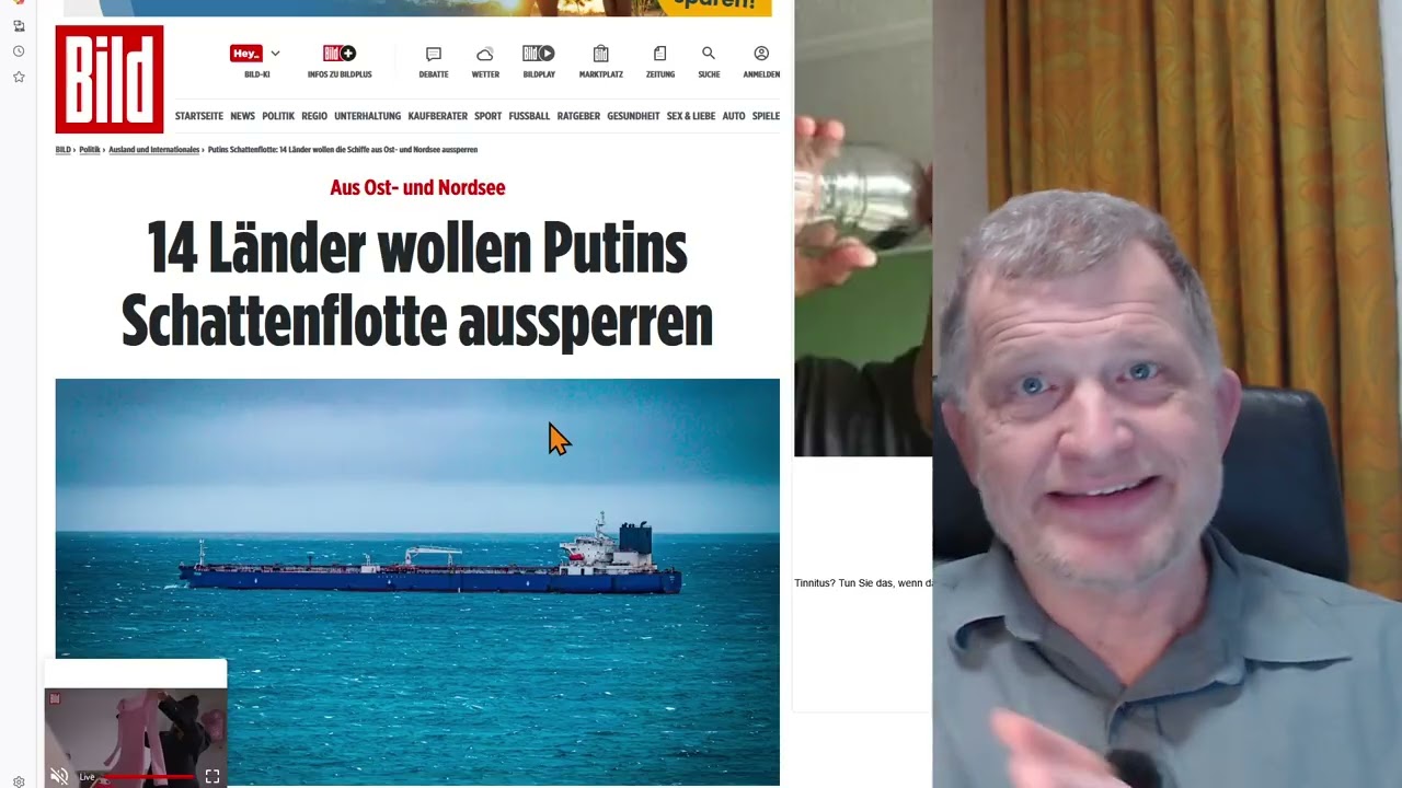 Zeichen stehen auf Krieg - Seeblockade russischer Schiffe durch 14 Länder: 3 Wahlen stehen an!