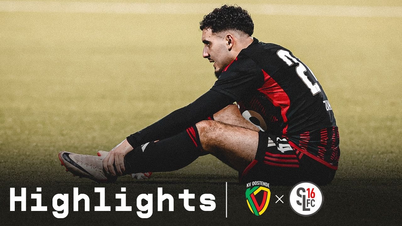 🎥 Résumé KV Oostende – SL16 FC (2-1) | 2023-24