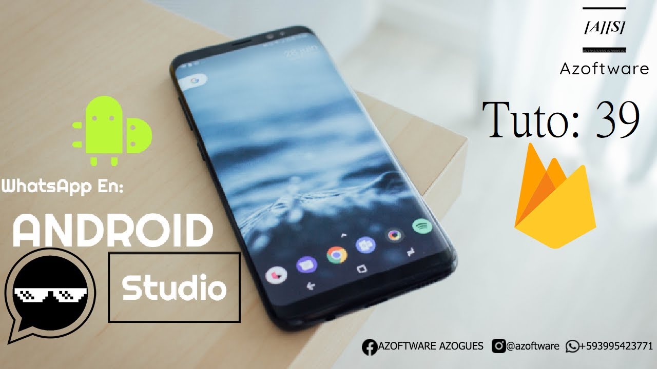 Creamos una aplicación móvil tipo WhatsApp en Android Studio con Java y Firebase  | Enviar archivos