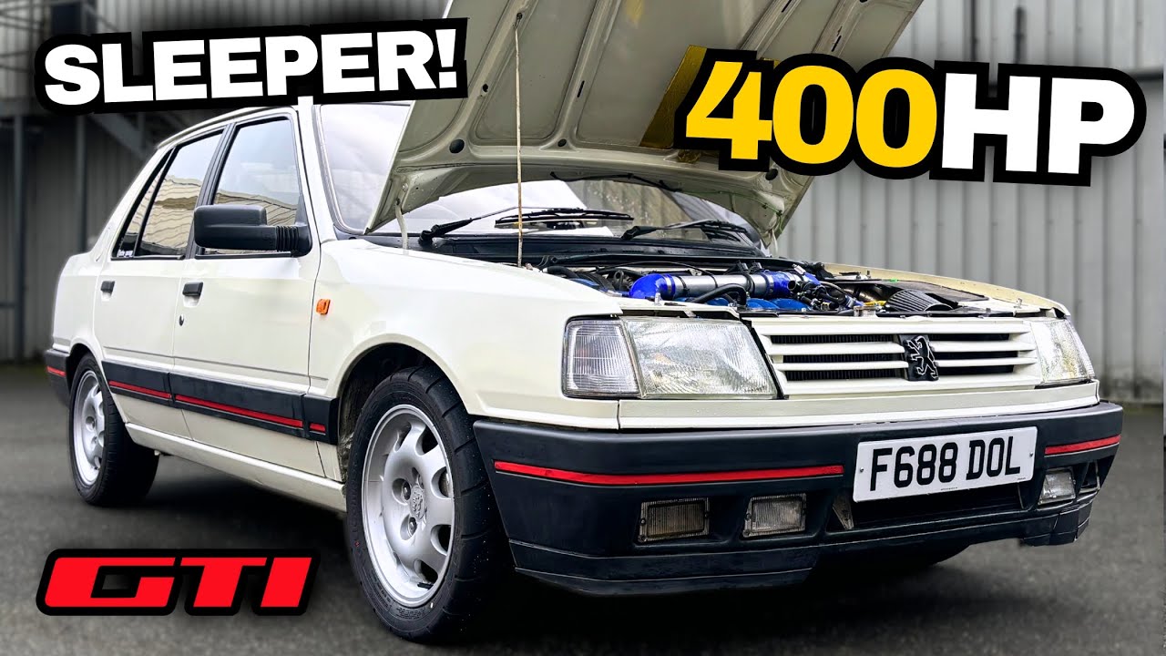 400-сильный спальный фургон PEUGEOT 309 GTI