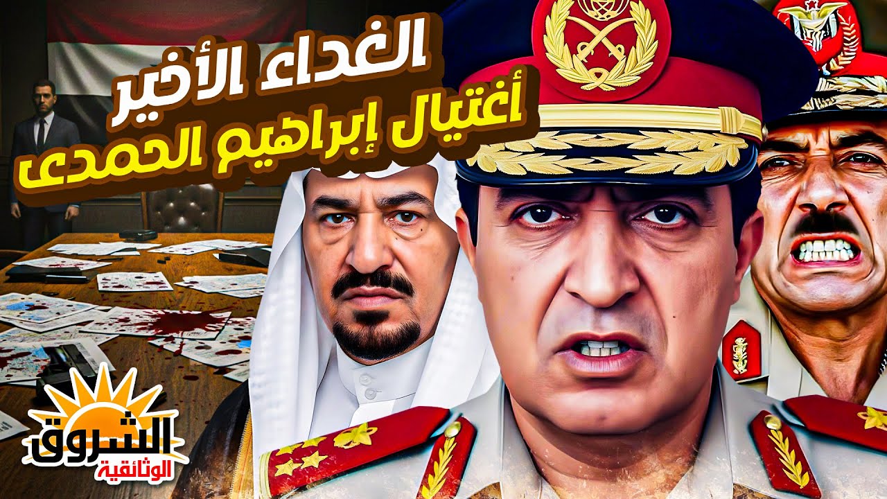 وثائقي من اليمن: محاولة اغتيــ ـال إبراهيم الحمدي… القصة الكاملة للمؤامرة التي غيّرت مستقبل اليمن