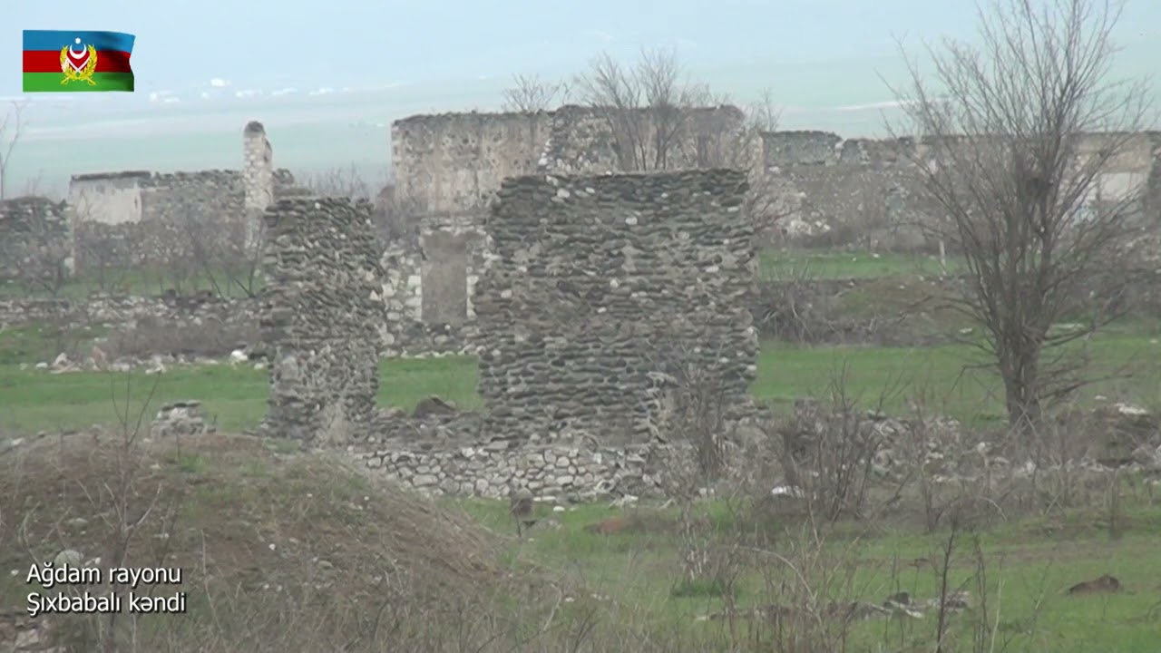 Ağdam rayonunun Şıxbabalı kəndindən videogörüntülər