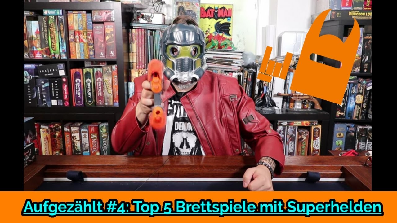Aufgezählt #4: Top 5 Brettspiele mit Superhelden
