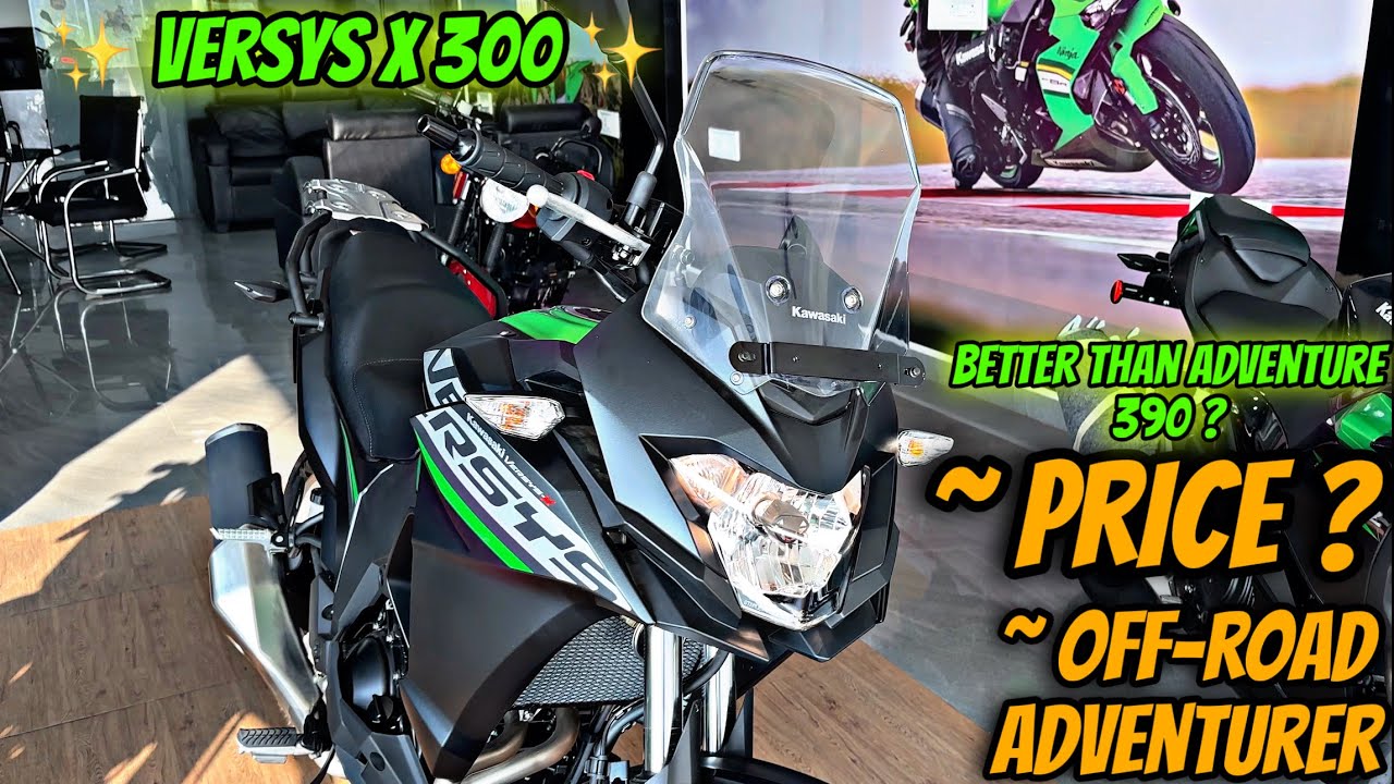 Kawasaki Versys-X 300 | Asli Off-Road Adventure Bike 🏔️ | Mileage, Price & Review | ft.Bikers Hub 