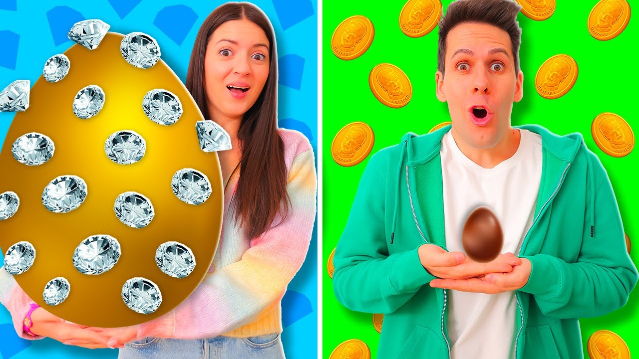 GIGANTE vs PICCOLISSIMO UOVO DI PASQUA!!