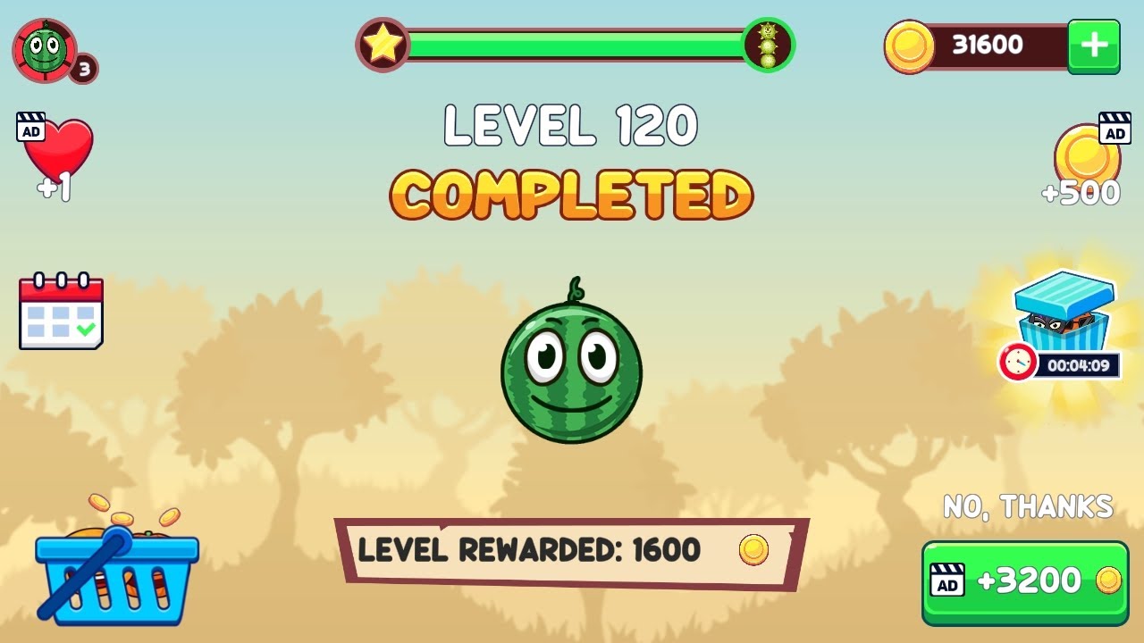 RED BALL 5 - Boss do Level 120