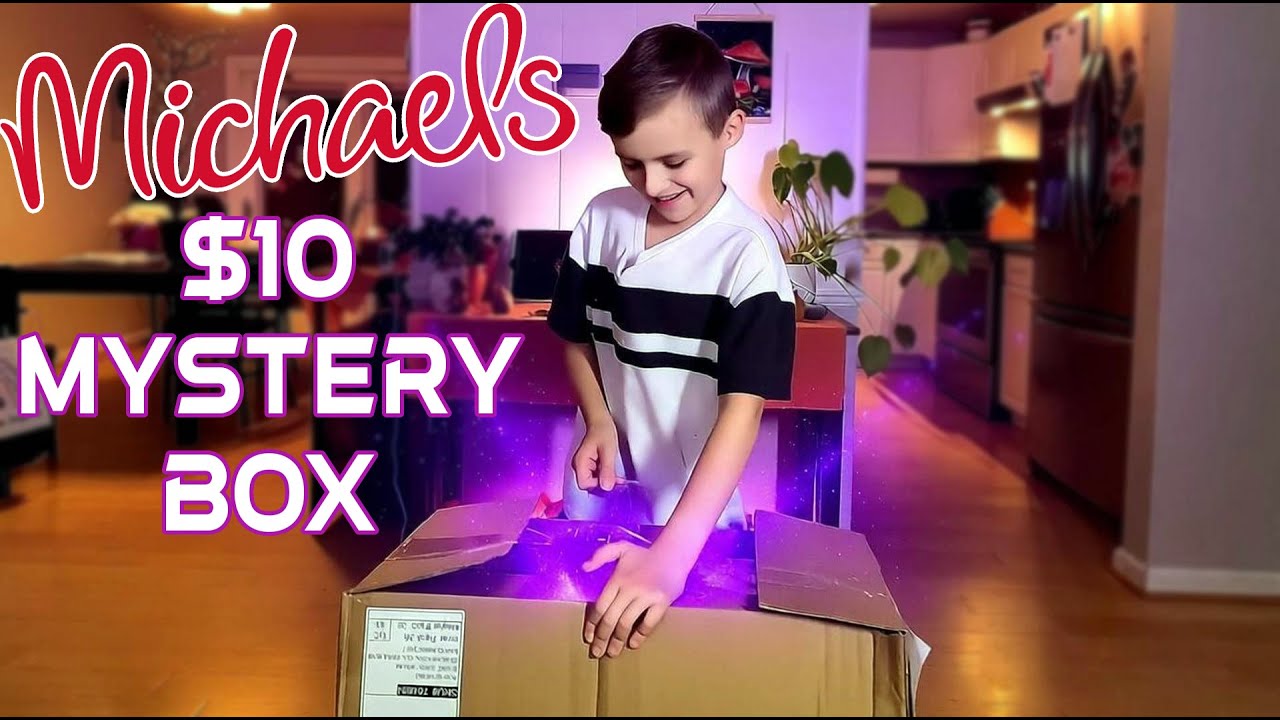 UNBOXING The Michaels $10 Grab Box! #grabbag #mysterybox #michaels #xmas2025 #holidaysale #leftover