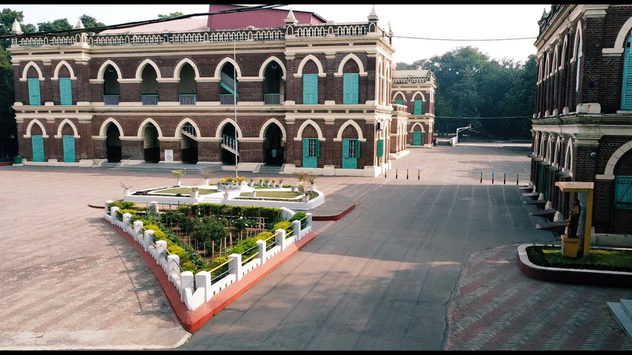 A drone flyby of St. Vincent's High and Technical School (Asansol, WB, India)